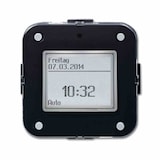 thumbnail of TIMER Jalousie-Schaltuhr, Unterputz, schwarz, glänzend, integrierte Zeitschaltuhr, mit Astro-Programm, mit Memory-Funktion, Zufallsgenerator