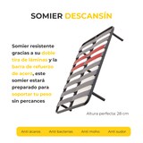thumbnail of Somier con Patas Descansin | 135x200 cm | Materiales Resistentes | Silencioso | Gran Transpirabilidad