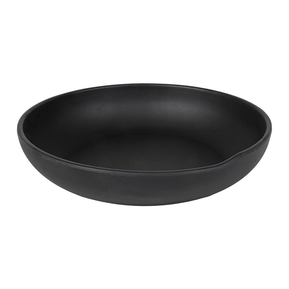 Garcia de Pou 6 Unités - Assiettes Creuses 'Asami Ware' Ø 24,5X5,3 Cm Noir Mélamine