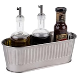 thumbnail of APS Besteckbehälter / Korb 29,5 x 12 cm, H: 10 cm 18/0 Edelstahl, matt poliert