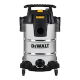 thumbnail of DEWALT DXV30SA Aspiradora agua/polvo DeWalt de acero inoxidable de 30 litros.. 230V, 50Hz, 1,05 kW,  0.038m3/s