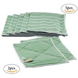 thumbnail of Bambustücher antibakterielle Putztücher zum Reinigen + Polieren Muxel 7er Set