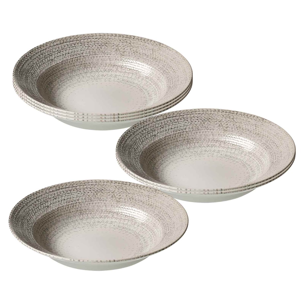 Ritzenhoff & Breker Rimini Pastateller ø 29 cm Stone 6er Set