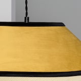 thumbnail of efectoLED Lámpara Colgante Terciopelo Trompa Mostaza