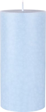 thumbnail of 12x Duni Stumpenkerzen 150 x Ø 70 mm 50 Std. Leicht Blau Stearin