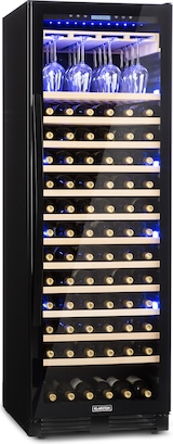 thumbnail of Klarstein Vinovilla Grande 165 Built-in Uno Onyx Weinkühlschrank 433 Ltr 165 Fl. Schwarz