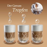 thumbnail of Leonardo GOCCE Latte Macchiato-Set mit Untersetzer 6-teilig