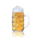 thumbnail of 6x Stölzle Oberglas Diamond Bierkrug 0,3 l, geeicht