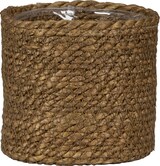thumbnail of Scheurich Seagrass 15, Korbgefäß/Korb-Pflanzgefäß/Korbtopf aus Seagrass Farbe: Brown, 15 cm Durchmesser, 13 cm hoch, 2,1 l Vol.
