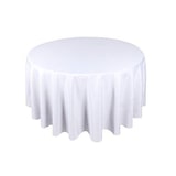 thumbnail of Mantel eventos profesional mesa catering poliéster blanco 200 cm