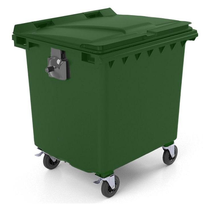 Contenedor de 1100 l marca jami. Contenedor 1100 lt.