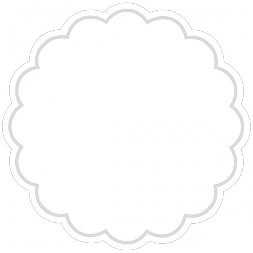 Sovie HORECA Tablett-Deckchen Basics Weiss aus Tissue 7-lagig, Ø 180 mm, 250 Stück - Einweg Untersetzer groß