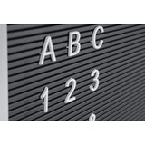 thumbnail of B-Office Quadro de Letras Horizontal - 60 x 45 cm - Superfície Preta, Moldura MDF Branca