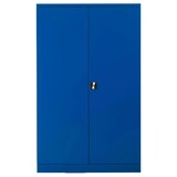 thumbnail of PROREGAL Stahlschrank BEE mit 8 lackierten Fachböden | HxBxT 195x120x42cm | Blau-Blau | Werkstattschrank Werkzeugschrank Aktenschrank Universalschrank