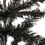 thumbnail of vidaXL Schlanker Weihnachtsbaum Schwarz 150 cm