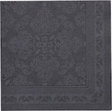 thumbnail of 12500 Servietten "ROYAL Collection" 1/4-Falz 40 cm x 40 cm schwarz "Arabesque"