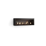thumbnail of Elektrische haard LED , Decoratief, Geen Warmte, 107x25x38cm, Woonkamer, Eetkamer, Elektrische haard, Moderne stijl, Zwart _ 77_2