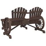 thumbnail of Juego de muebles de jardín 2 piezas madera maciza de abeto