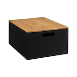 thumbnail of Lot de 3 Boites de rangement en Bois avec couvercle Bambou