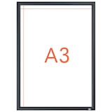 thumbnail of NOBO Cornice a Clip per poster Impression Pro in formato A3, Nero, 1915581