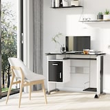thumbnail of HOMCOM Mesa de Ordenador PC Despacho Escritorio 100x52x75cm Oficina Mobiliario Madera
