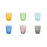 thumbnail of Excelsa lot de 6 verres 30 cl Country Flower verre 30 cl multicolor