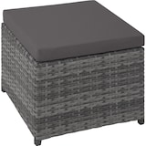 thumbnail of tectake Salon de jardin MANHATTAN 8 places avec 2 sets de housses + housse de protection, variante 2 - gris - 403846