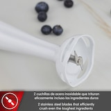 thumbnail of Magefesa Velouté - Batidora de Mano 500W + Vaso Medidor 700ml, Cuchillas Acero Inoxidable, Silenciosa, Desmontable, Mango Ergonómico, Regulable