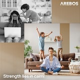 thumbnail of Arebos Quercia Pannelli Acustici 120x60 cm, set da 4, effetto legno, facili da montare e tagliare, design moderno per pareti e soffitti.