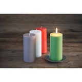 thumbnail of Duni Stumpenkerzen 100 x Ø 50 mm 17 Std. Weiß, 12 Stk/Krt (12 x 1 Stk)