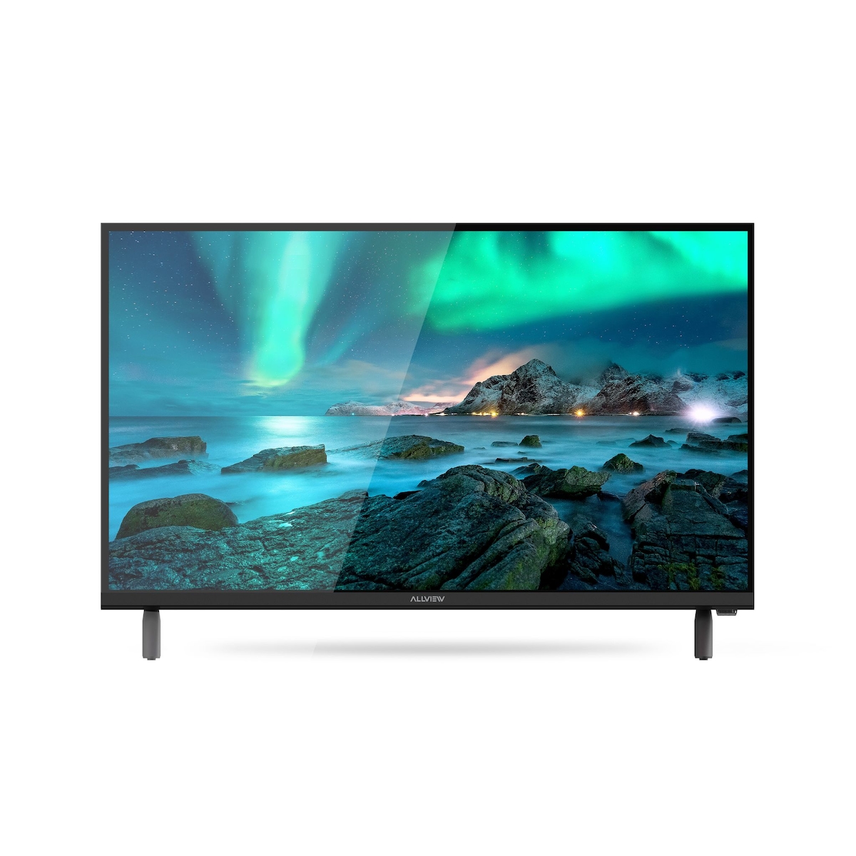 ALLVIEW 40-Zoll HD-Ready LED Fernseher 40ATC6000-H – Rahmenloses Design, HDMI & USB, Wandmontierbar (VESA 200×200)