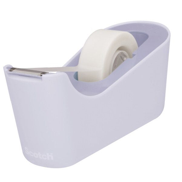 SCOTCH Dévidoir C18 Lavande + 1 rouleau Magic invisible 19 mm x 33 m