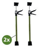 thumbnail of 2x Montagestütze kurz 57 - 117 cm Klicksystem Türspanner Teleskopstütze Einhandstütze Zargenspanner