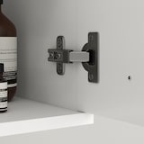 thumbnail of Muebles de baño con lavabo y espejo columna de baño conjunto de muebles de baño de pared de 3 piezas estilo moderno blanco