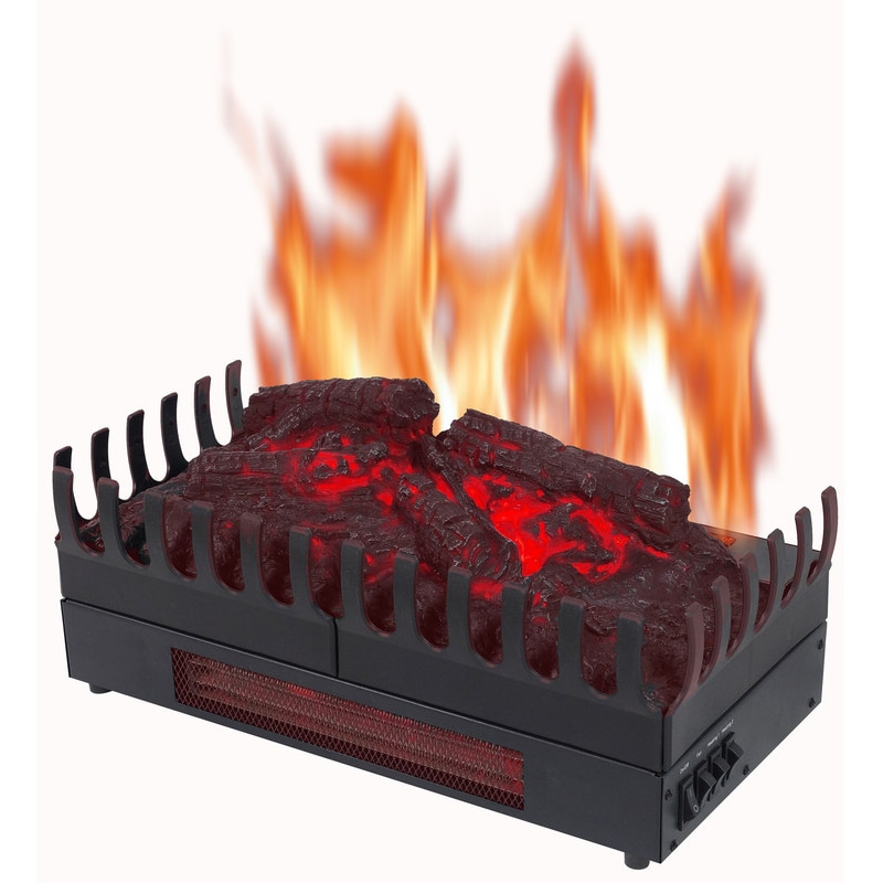 Chemin'Arte Chimenea eléctrica de pie Foyer a Leños 45 cm con efecto de llamas - 117