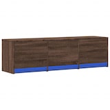 thumbnail of vidaXL TV-Schrank LED Braun Eichen-Optik 140x34x40 cm Holzwerkstoff