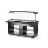 thumbnail of HENDI Buffet-Theke beheizt, Arktic, GN 1/1, 1490x765x(H)1370mm