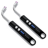 thumbnail of Brandson 2x Feuerzeug, Lichtbogen Stabfeuerzeug elektrisch, Kerzenanzünder, USB aufladbar