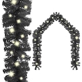 thumbnail of vidaXL Weihnachtsgirlande mit LED 10 m Schwarz