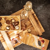 thumbnail of Geschenkset Nizza | Geschenkkorb gefüllt mit Sekt Brut Chardonnay, Lindt Pralinen & Holzkiste