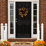 thumbnail of Relaxdays Fußmatte Kokos, Türvorleger Wein, 40 x 60 cm, lustiger Spruch, innen & außen, Fußabtreter rutschfest, natur