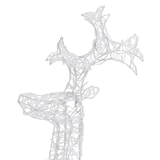 thumbnail of Renne E Slitta Decorazione Natale 90 Led 60x16x100 Cm Acrilico