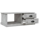 thumbnail of vidaXL Couchtisch Betongrau 90x50x35 cm Holzwerkstoff