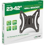 thumbnail of InLine® Wandhalterung für Flachbildschirme, 58-107cm (23-42"), max. 30kg