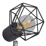 thumbnail of vidaXL Deckenstrahler mit 2 LED-Glühlampen Industrie-Stil Drahtschirm