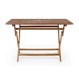 thumbnail of Mesa rectangular de madera para exterior 70X120 - SERENITY