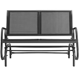 thumbnail of tectake Banc à bascule Greta 2 places 121 x 72 x 86,5 cm - noir -404599
