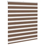 thumbnail of vidaXL Doppelrollo Braun 120x100 cm Stoffbreite 115,9 cm Polyester