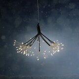 thumbnail of LED Feuerwerk Leuchtstern Firework schwarzer Hängestern Fernbedienung