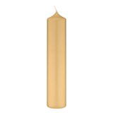 thumbnail of Altarkerzen, Kaminkerzen Beige 300 x Ø 70 mm, 4 Stück, Kerzen mit Dornbohrung in RAL Kerzengüte Qualität